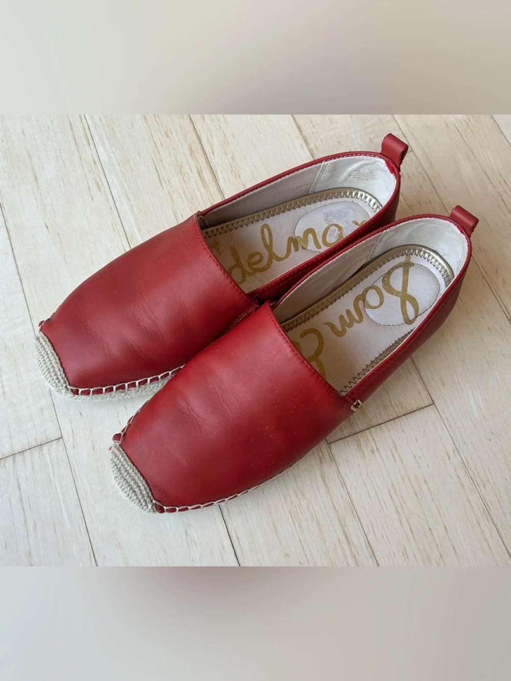 Sam Edelman Women’s Khloe Slip-On Espadrille Flats in size 9
